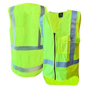 Fire Rated Clothing: FR Safety Vest D/N - Yellow