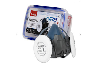 Knee Pads Welding: Air8  Welders/Fine Dust Respirator Kit