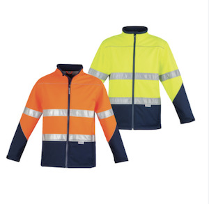 Syzmik: ZJ353 - Unisex Hi Vis Soft Shell Jacket