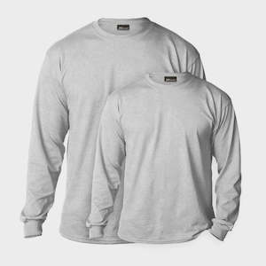 Jb Wear: JB 1LS Long Sleeve Cotton Tee - Cuffed Sleeve