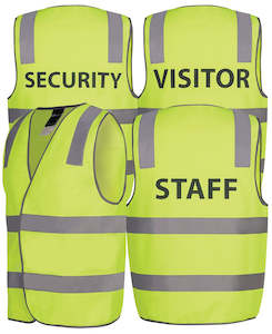 "VISITOR" or custom Hi-Viz Vest