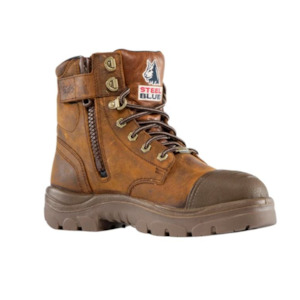 * NEW* Argyle Zip: Scuff Waterproof - Distressed Brown