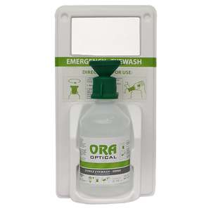 Esko: Wall Mounted Eyewash Station, 1X 500ml