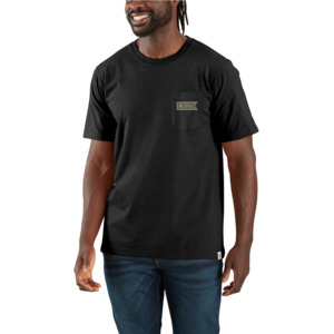 *NEW* Carhartt LIGHTWEIGHT Relaxed fit Pocket Script Graphic T-Shirt