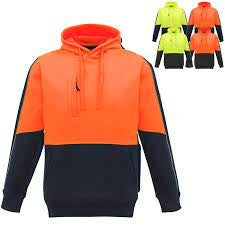 Syzmik: Unisex Hi Vis Pullover Hoodie ZT484