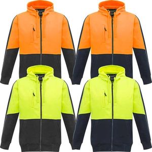 Syzmik: Unisex Hi Vis Full Zip Hoodie ZT485