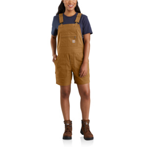 All: *NEW* Carhartt Womens RUGGED FLEX Canvas Shortall