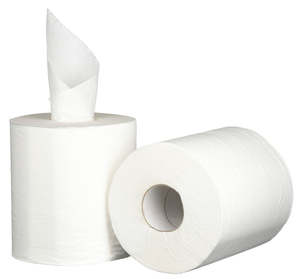 Centre Feed Paper Towels 6 Rolls