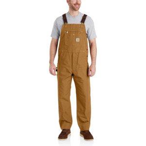 All: Carhartt Relaxed Fit Duck Bib Overall: Extended Sizes