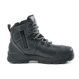 Bison: BISON XTLZ Zip side lace up safety boot