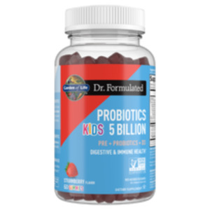 Nutrition: Dr Formulated Probiotics Kids 5 billion Strawberry Gummy - 60
