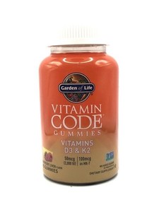 Vitamin Code D3 Plus K2 Gummy