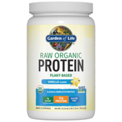 Raw Organic Protein Powder Vanilla 660g