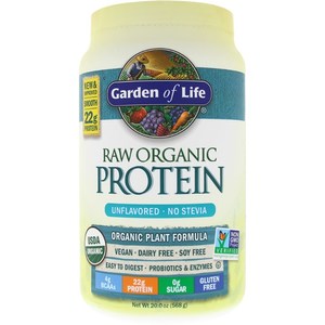 Nutrition: Raw Organic Protein Original No Stevia 560g