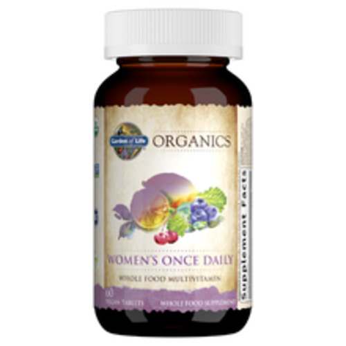Organics Womens Multi Once Daily - 60 tablets