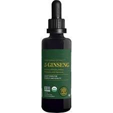 Vegan: Organic Ginseng Liquid Extract 59.2ml