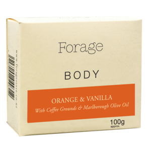 Coconut Collection: Forage Body Bar - Orange & Vanilla 100g