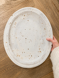 Plates: Handmade Birch Oval Platter