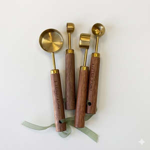 Curated Extras: Wooden Measuring Spoons