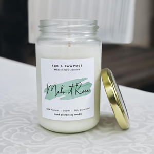 Products: Handmade Make It Rain Candles NZ Online For A Pawpose