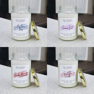 Handmade Invigorate The Senses Candle Sets NZ For A Pawpose