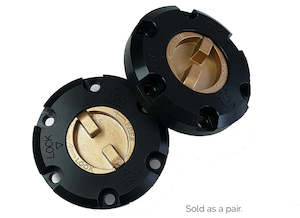 4wd Accessories: Manual Locking Hub Conversion Prado KZJ78 - Convert Factory Auto Hubs to Manual Dial
