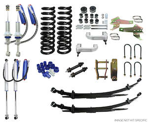 Lift Kits Over 80mm: Lift Kit - Toyota Hilux 4WD GUN 125R, 126R, GGN 125R 8/2015+ - Platform Strut - 75-100mm Front
