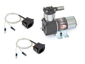 Airbag Man Control Kits: Airbag Man Dual Electric Paddle Air Control Kit with Light Duty Compressor