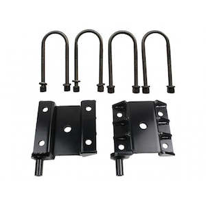 Leaf Spring Components: Superior U-Bolt Plate High Clearance Gen 1 suit Land Cruiser 60 | 75 | 76 | 78 | 79 Series - Rear