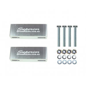 Sway Bars: Superior Alloy Sway Bar Extensions suit Toyota Land Cruiser 76 | 78 | 79 | 80 | 105 Series - Front - 0-2” lift