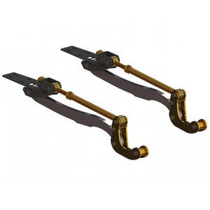 Hybrid 5 Link Radius Arm (Hybrid) with drop boxes suit Nissan Patrol GQ/GU