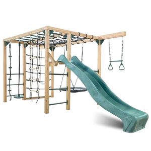 Swing Sets: Free-Climber Jungle Gym & Play Centre