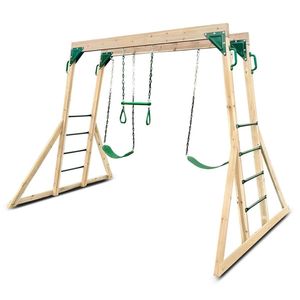 Flying Squirrel Monkey Bars & Swing Set