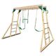 Flying Squirrel Monkey Bars & Swing Set