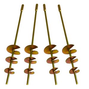 All: Auger Ground Anchor Kit (4-Piece Set)