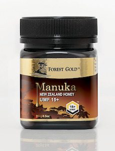 Products: Premium UMF® 15+ Manuka Honey 250g - Forest Gold Honey