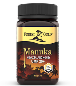 Premium UMF® 20+ Manuka Honey 500g - Forest Gold Honey
