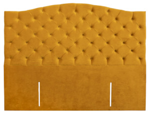 Headboards: Athens Tufted Curved Headboard