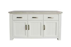Buffet Tables: Acacia Solid Wood Medium Buffet Table