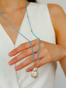 BJ009 Baroque Pearl Necklace | Forever in Bloom