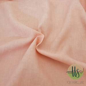 Linen: Blush- 100% Linen-165g