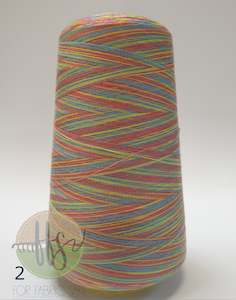 Thread: Rainbow Overlocking Thread - NO 2- 3000 yards /2740 meters