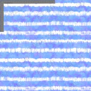 Blue Stripe Tie Dye  - Custom Pre-order