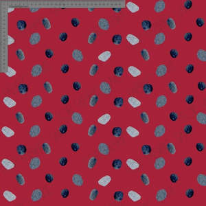 Indigo Flow 1: Indigo Dots Wine- Indigo Flow Collection - Custom Pre Order