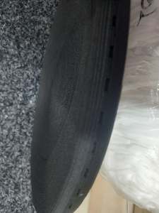 Elastic: Button Hole Elastic 15mm Black