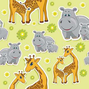 Animal Designs: Hippo - Custom Pre Order