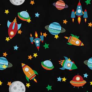 Rocket and Planets on Chalk - Custom Pre Order
