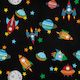 Rocket and Planets on Chalk - Custom Pre Order