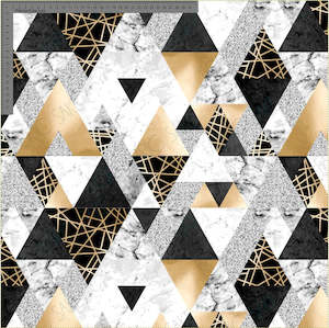 Black and Gold Geo- Custom Pre-order