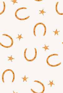 Ashleigh Fish: Western Desert horse shoe boho 3 inch - Ashleigh Fish - Custom Pre Order